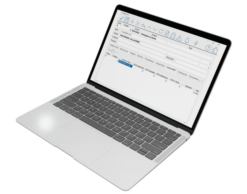 Software para alquiler de maquinaria