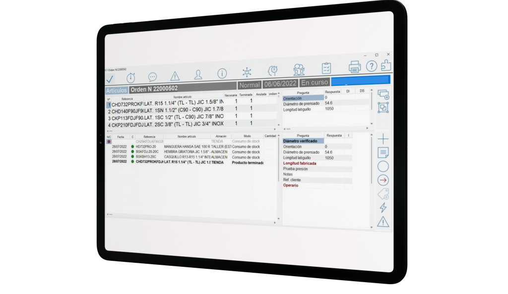 Control de fabricación
